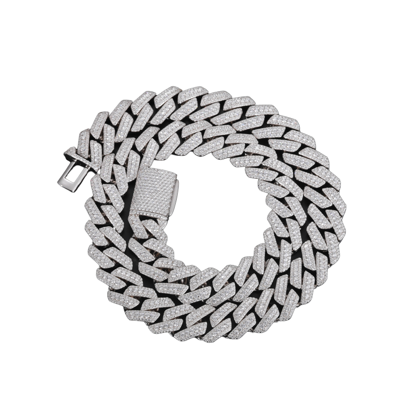 3 Rows Cuban Chain
