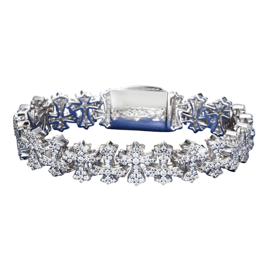 Inverted Cross Bracelet