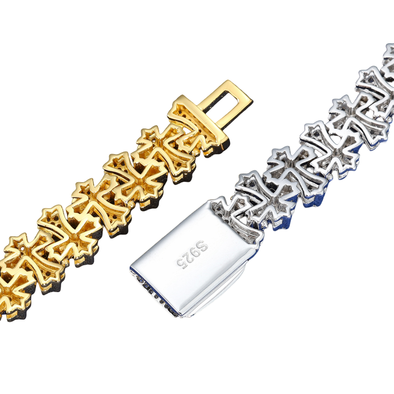 Inverted Cross Bracelet