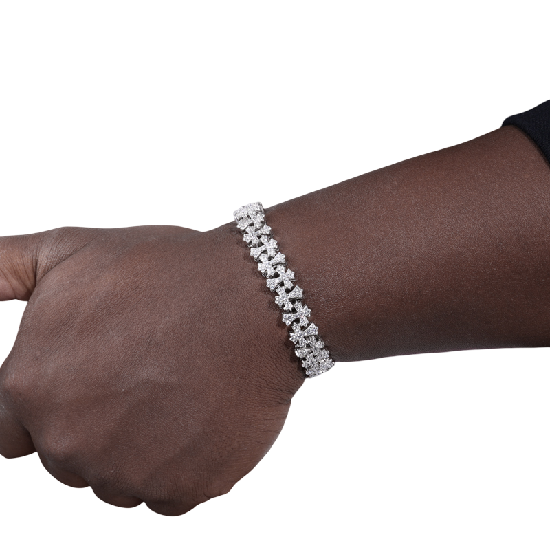Inverted Cross Bracelet