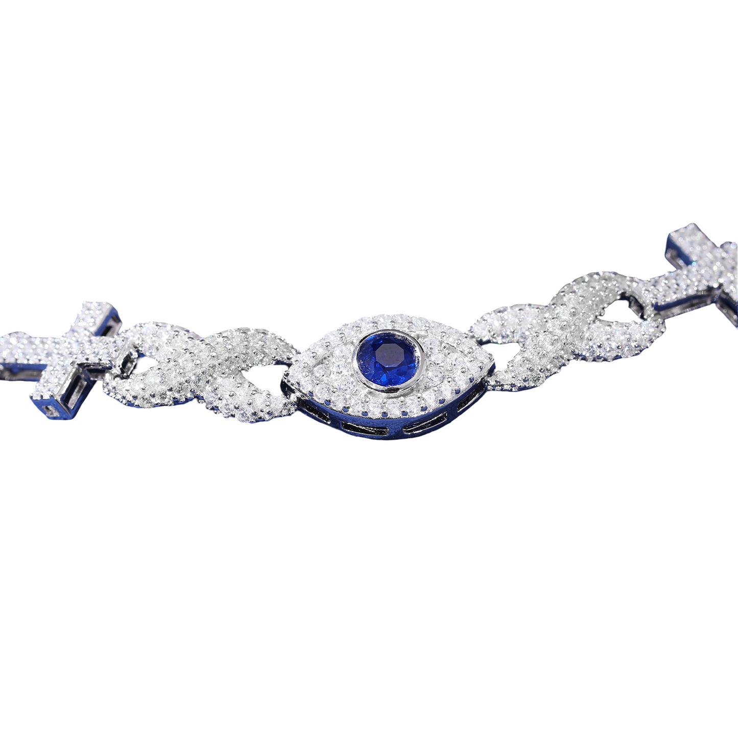 Eyes-Cross Infinity Bracelet