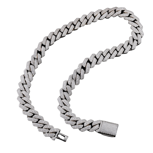 3 Rows Cuban Chain