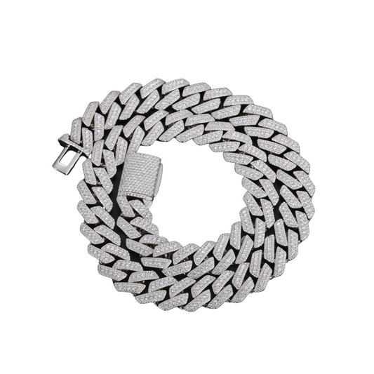 3 Rows Cuban Chain