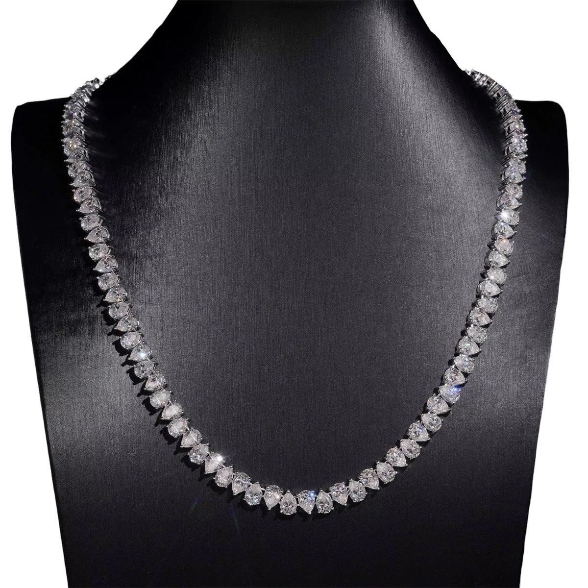 Pear Cut Necklace