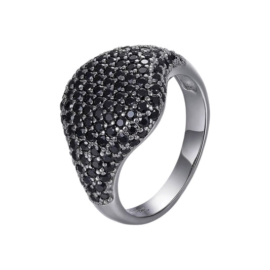 Full Black Pavé Ring