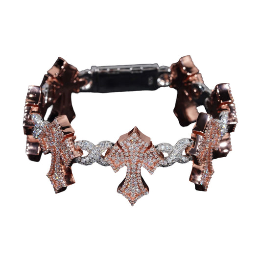 Infinite Cross Bracelet