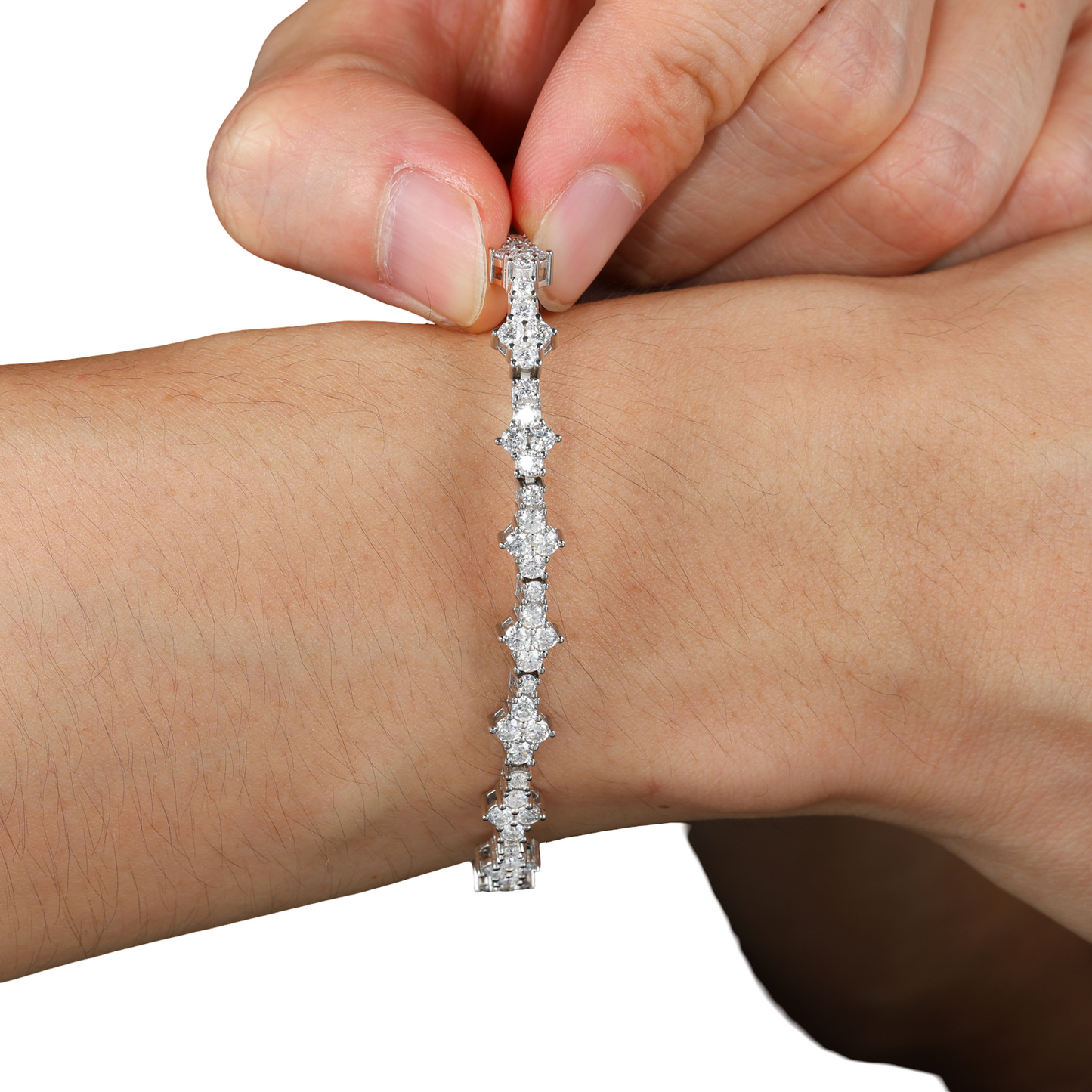Tennis Cross Bracelet