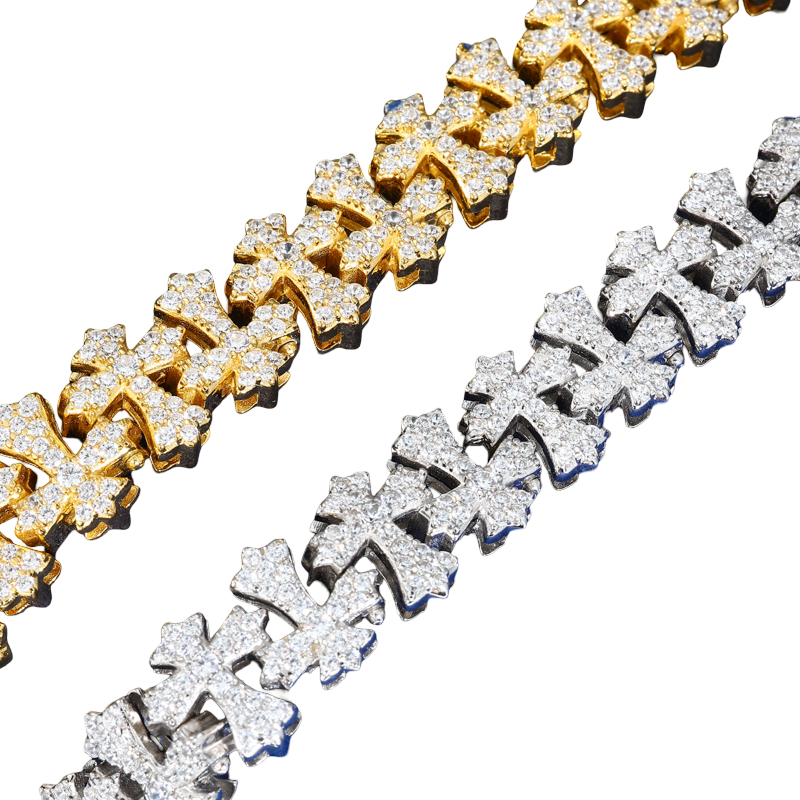 Inverted Cross Bracelet
