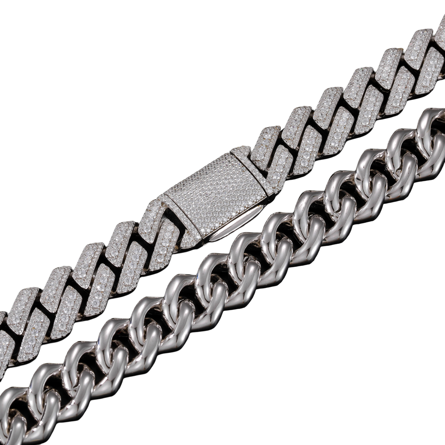 3 Rows Cuban Chain
