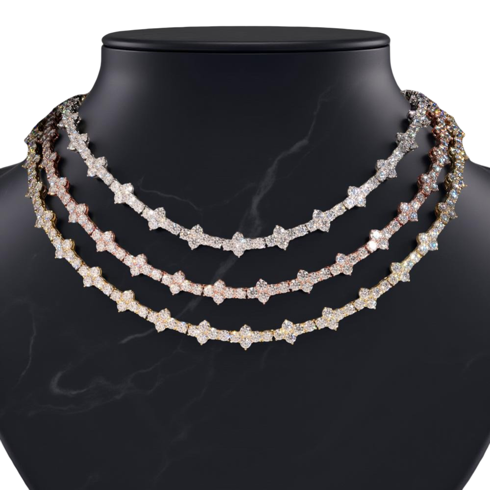 Tennis Cross Necklace