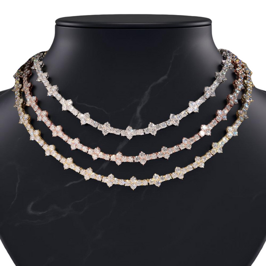 Tennis Cross Necklace
